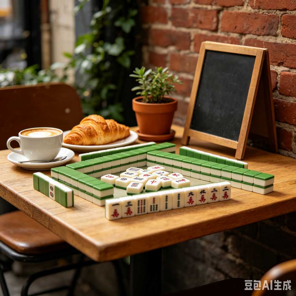 four player mahjong racks